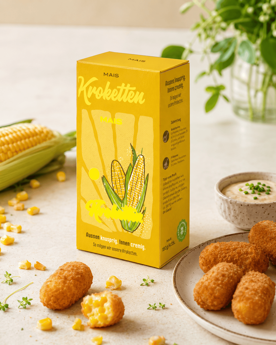 Kroketten Mais